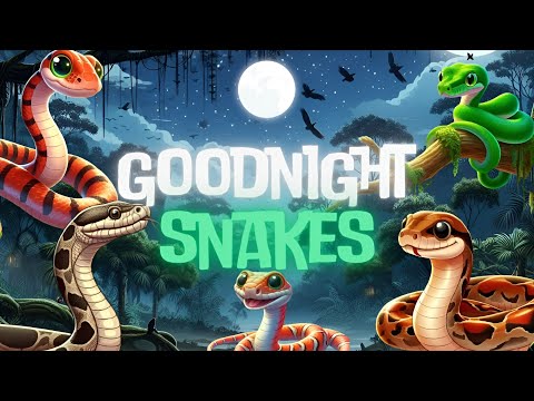 Goodnight Snakes🐍🌜THE SOOTHİNG Bedtime Story and Relaxing Melodies for Babies and Toddlers