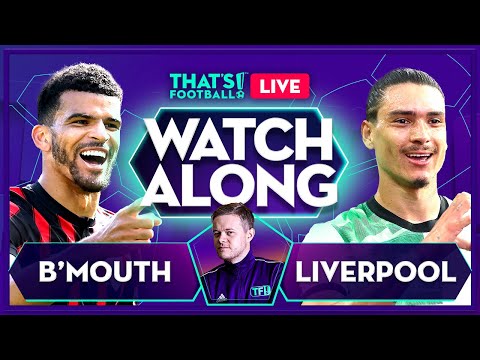 BOURNEMOUTH vs LIVERPOOL | Mark Goldbridge LIVE