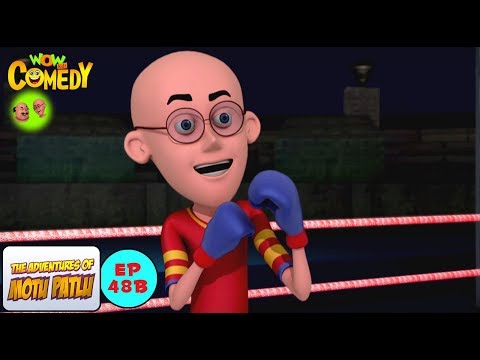 Boxing Competition - Motu Patlu in Hindi -  3D Animated cartoon series for kids  - As on Nickelodeon