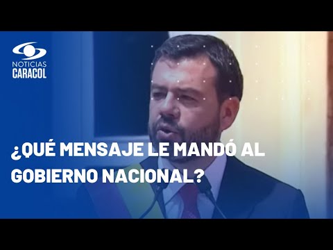 Carlos Fernando Gal&aacute;n se posesion&oacute; como nuevo mandatario de Bogot&aacute;