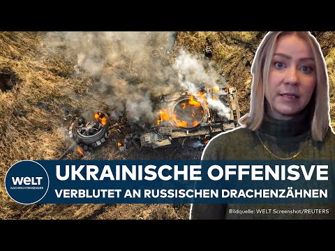 PUTINS KRIEG: Bittere Realit&auml;t - Ukrainische Offensive perlt wohl an Russlands Verteidigung ab