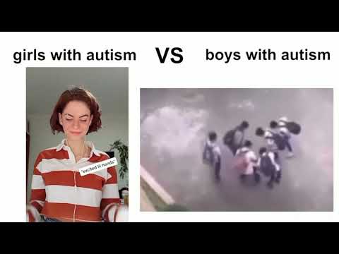 GIRLS WITH AUTISM VS BOYS WITH AUTISM