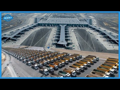 Construction Of The World's Largest Airports In T&uuml;rkiye. Leading Construction Equipment &amp; Technology