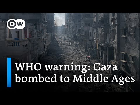 WHO worker warns: 'Gaza is being bombed back to the Middle Ages' | DW News