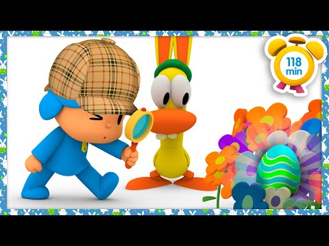 🎁 POCOYO PORTUGU&Ecirc;S do BRASIL - A Surpresa Dos Ovos de P&aacute;scoa 118 min DESENHOS ANIMADOS para crian&ccedil;as