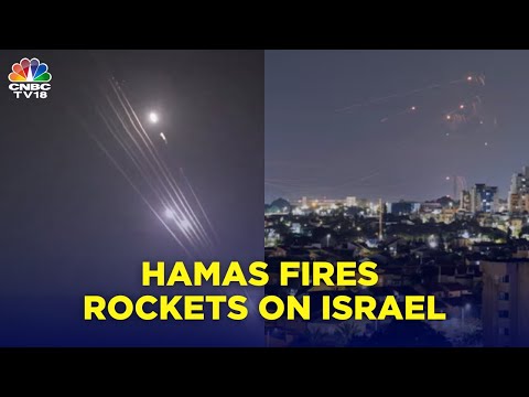 Israel-Hamas War | Hamas Fires Rockets On Central Israel | IN18V | CNBC TV18