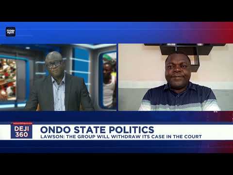 DEJI360 EP 470 PT 3:  Setting the agenda as Aiyedatiwa becomes Ondo Governor