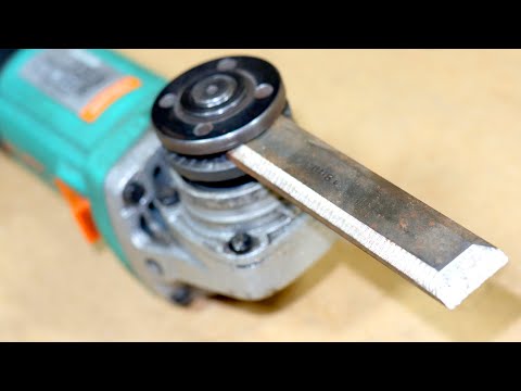 No more need for a Chisel! Best Amazing Angle Grinder Hack.