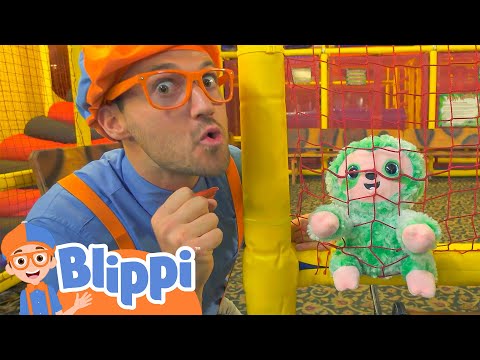 Blippi Explores Jungle Animals! | Blippi - Kids Playground | Educational Videos for Kids