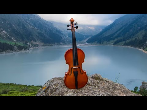 Heavenly Music 🎻 Relaxing Violin, Cello &amp; Piano Instrumental 🎻 Alps 4k