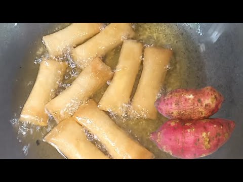 Kamote Turon Recipe | Kamote recipe | Pangnegosyong Kamote Turon