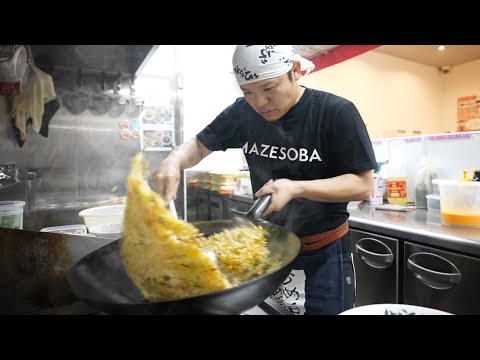 Fried Rice Master's Amazing Skill チャーハンの達人 炒飯 - Japanese Street Food - 町中華 볶음밥 炒饭 Fastest Worker