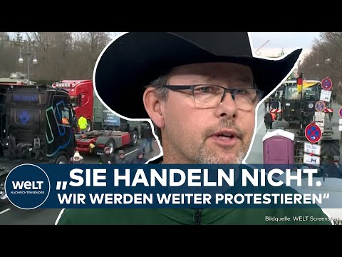 BAUERN-PROTESTE: &quot;Wir brauchen L&ouml;sungen&quot; - Bauernsprecher fordert Taten statt Worte!