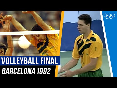 Brazil 🇧🇷 vs Netherlands 🇳🇱 |&nbsp;FULL men's volleyball final at Barcelona 1992