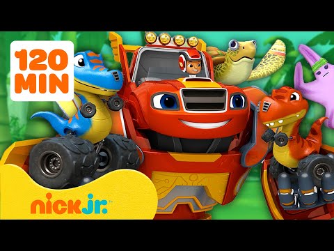 Blaze and the Monster Machines | Blazes beste Tierrettungen 🐯 | 2 STUNDEN | Nick Jr. Deutschland