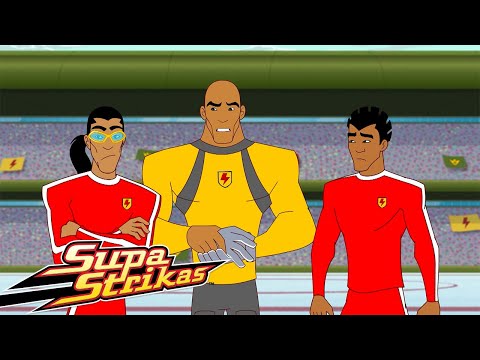 Supa Strikas Arabic | سوبا ستريكاس | كرتون كرة القدم للصغار | رجل قناع أيرون تانك