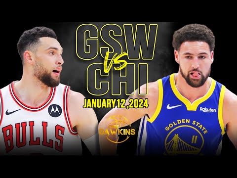 Golden State Warriors vs Chicago Bulls Full Game Highlights | January 12, 2024 | FreeDawkins