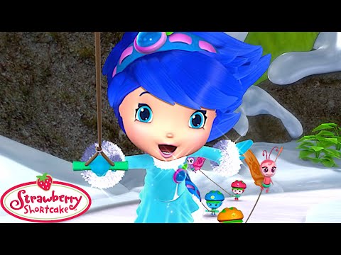 Strawberry Shortcake 🍓 Blueberry goes Ice Skating! 🍓 Berry Bitty Adventures 🍓 Cartoons for Kids