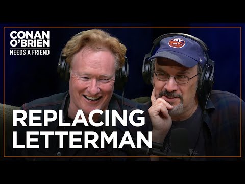 How Robert Smigel &amp; Conan Approached Replacing Letterman | Conan O'Brien Needs A Friend