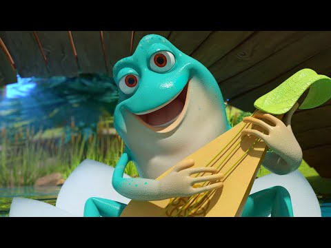 The Frog Song &amp; more Kindergarten Kids Songs | Happy Kids Song | Lyrics