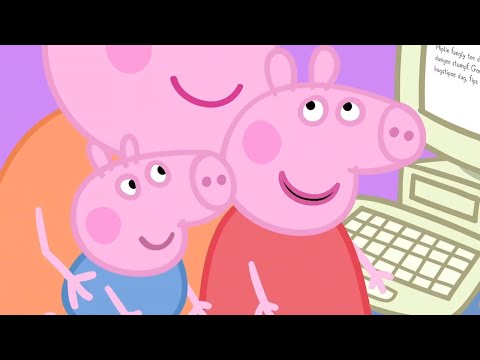 Peppa Pig Season 1 Episode 7 - Mummy Pig at Work - Cartoons for Children