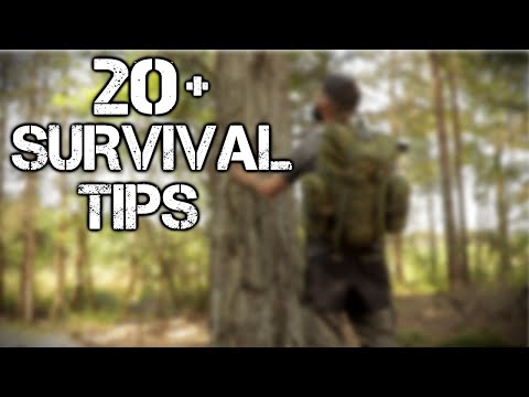 20 Wilderness Survival Tips and Bushcraft Skills