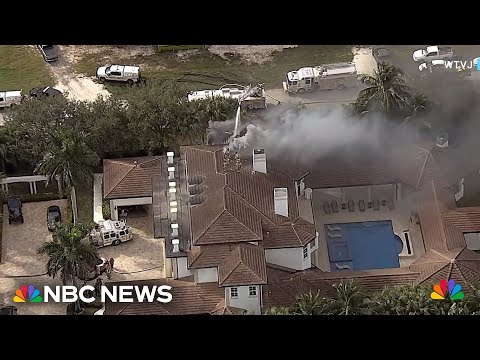 Miami Dolphins player Tyreek Hill&rsquo;s mansion catches fire