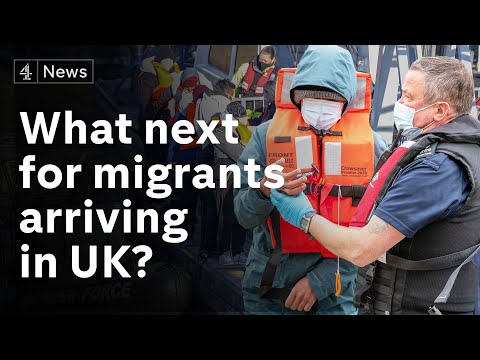 What life is like for migrants who arrive on UK shores