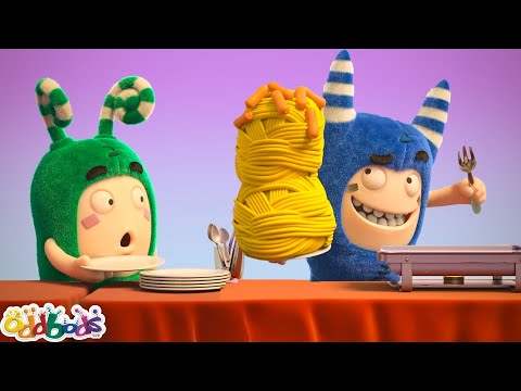 Can You Save Some For Me | Oddbods - Food Adventures | Cartoons for Kids