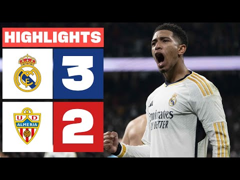 REAL MADRID 3 - 2 UD ALMER&Iacute;A | HIGHLIGHTS | LALIGA EA SPORTS