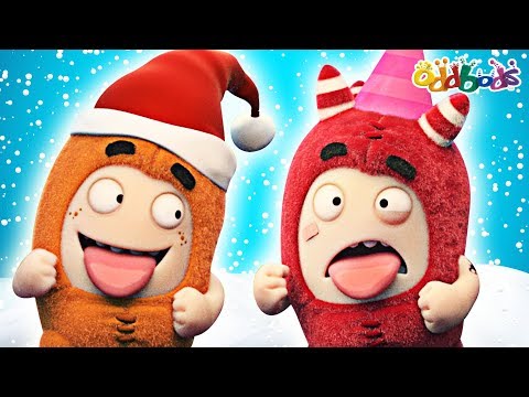 Oddbods | Christmas Party | Funny Cartoons For Children