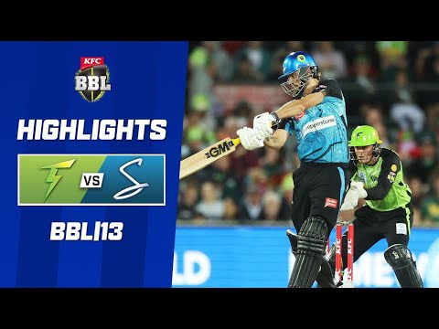 Sydney Thunder v Adelaide Strikers | BBL|13