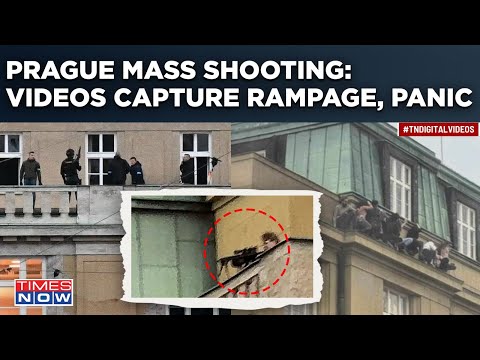 How Prague Bloodbath Unfolded? Horror Videos Capture Rampage, Panic As People Seen Running For Lives