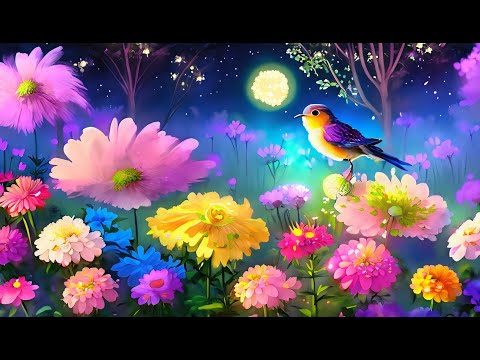 Sweet Bedtime Story: The Flower and the Little Bird | Bedtime Stories for Kids