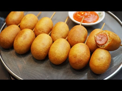 How to make Corn Dogs | Easy Corn Dogs Recipe