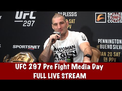 UFC 297: Strickland vs. Du Plessis Media Day Live Stream