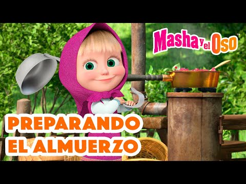 Masha y el Oso Castellano 🐻👧 Preparando el almuerzo 🥪 🥧 Colecci&oacute;n de dibujos animados 📺