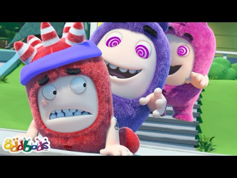 Hypnotized | 1 Hour of ODDBODS | Moonbug No Dialogue Comedy Cartoons for Kids