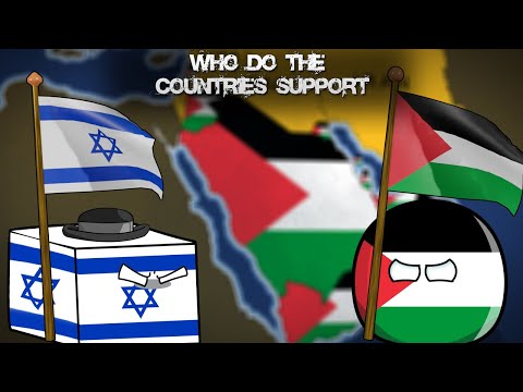 WHO DO THE COUNTRIES SUPPORT? Israel or Palestine?  Alternative Mapping P6