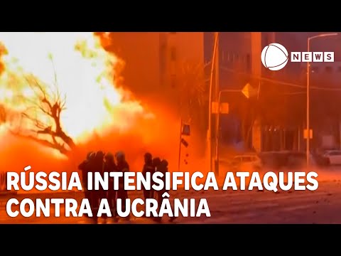 R&uacute;ssia intensifica ataques contra a Ucr&acirc;nia