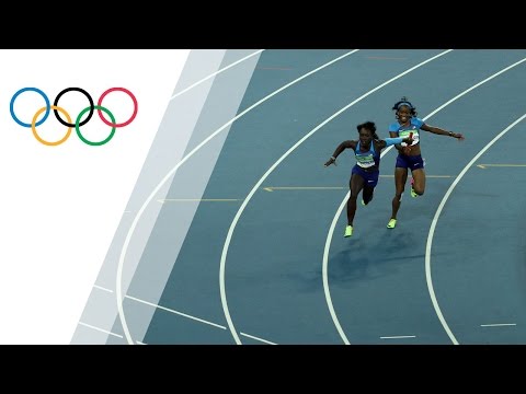 U.S. women's 4x100 relay progresses into final after a solo rerun