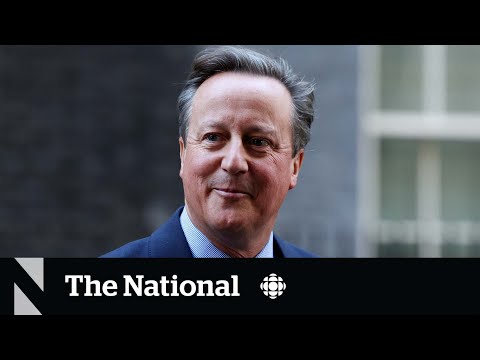 Former U.K. PM David Cameron returns as foreign secretary