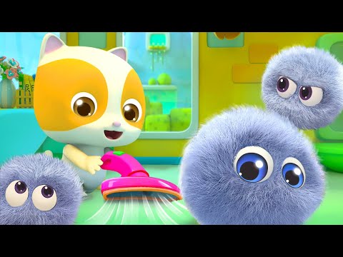 Dust in the House | Clean Up Song | Good Habits for Kids | Nursery Rhymes | Kids Songs | BabyBus