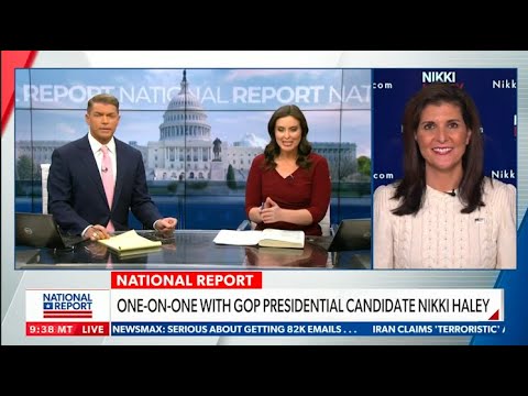 Nikki Haley on NewsmaxTV's National Report (FULL)