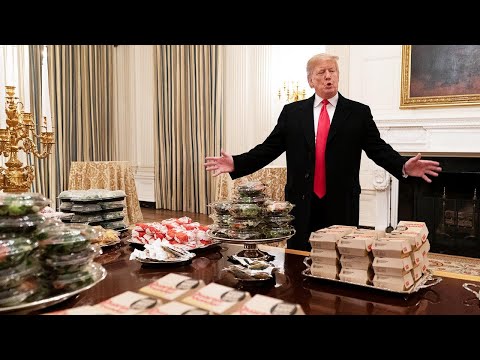 The $5,500 Fast Food Feast President Trump Served the Clemson Tigers