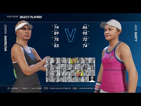 Daria Gavrilova v Ash Barty