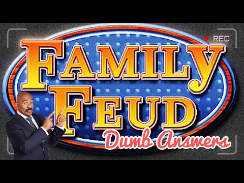 DUMBEST ANSWERS ON FAMILY FEUD REACTIONS! | 