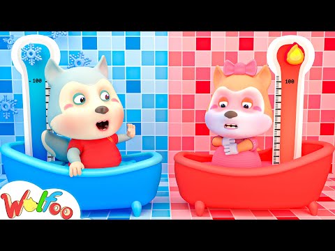 Wolfoo vs Ice Bath Challenge | Is Hot or Cold The Best | Kids Stories | Healthy Tips For Kids