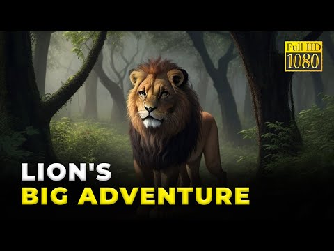 Lion's Big Adventure | Kids Stories | 