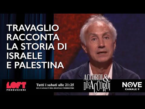 Travaglio racconta la storia di Israele e Palestina